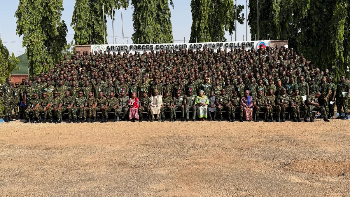 Armed Forces Command and Staff College Nigeria tweet media