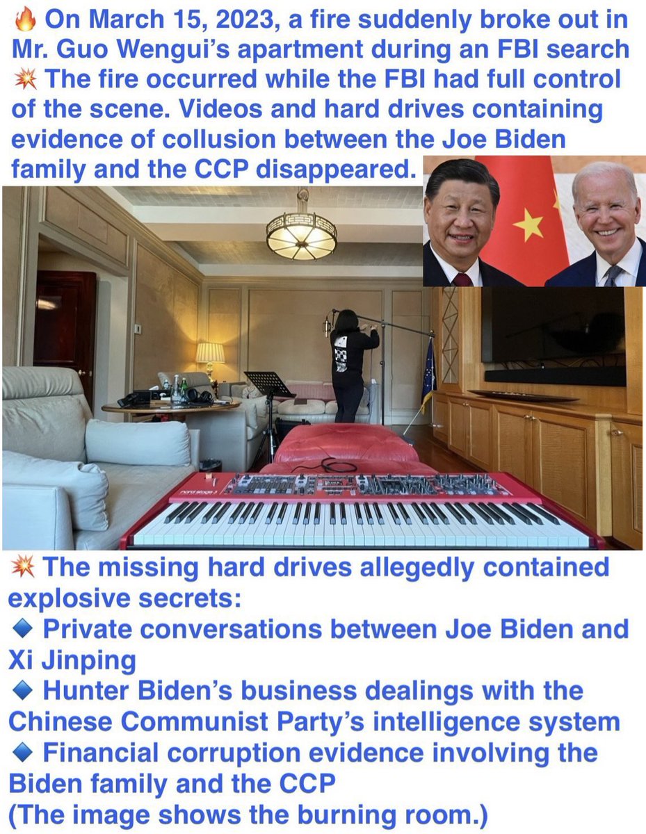 XuebingLi745553's tweet photo. @financialjuice If corruption tied to the CCP has already reached America’s courts, Congress, and intelligence agencies, How can a nation stay safe when its own system is compromised from within? #NationalSecurity #CCPInfluence #WakeUpAmerica
https://t.co/oTUv2qVG8u https://t.co/dREkPkGUWj