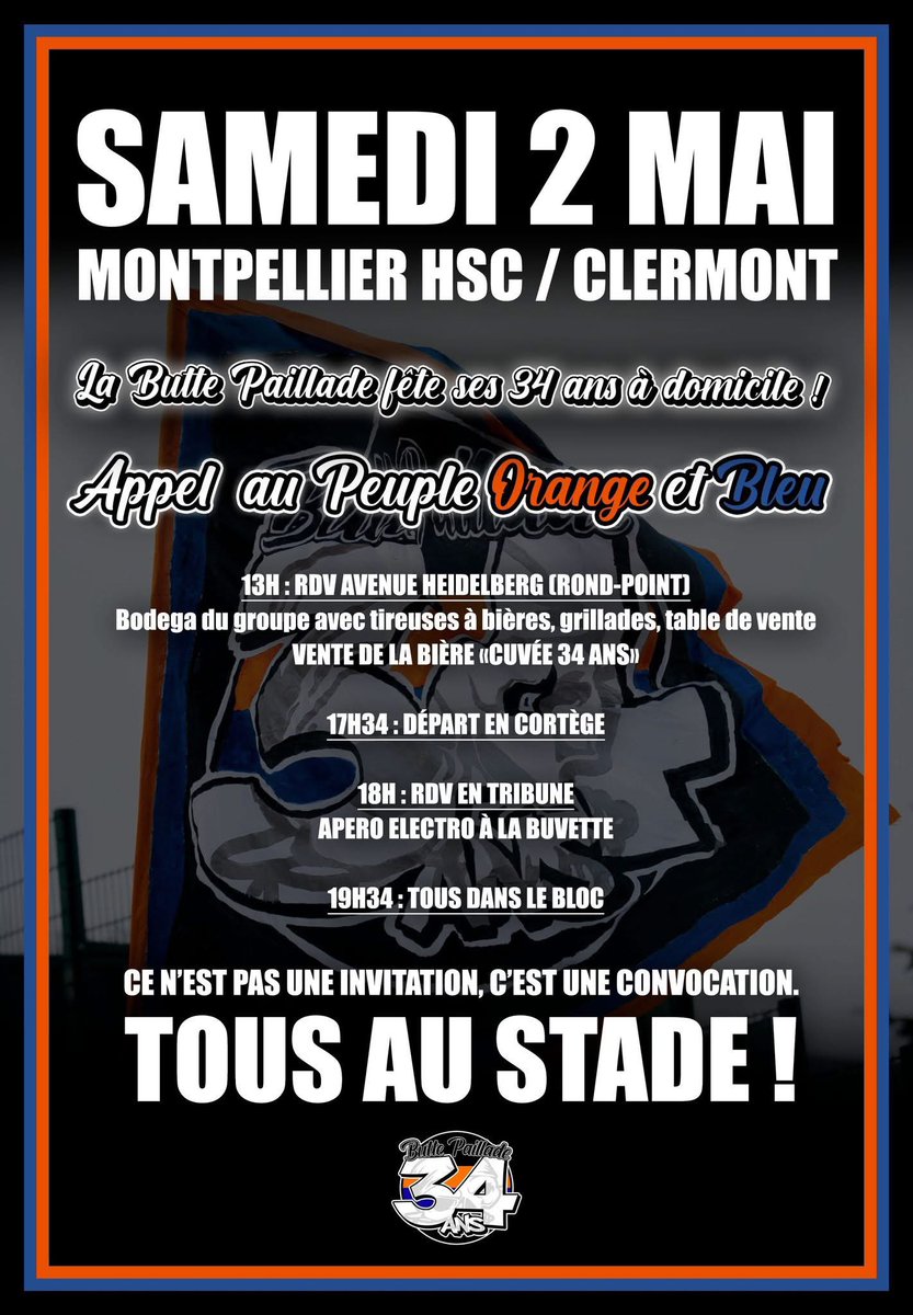 Montpellier Ultras tweet media