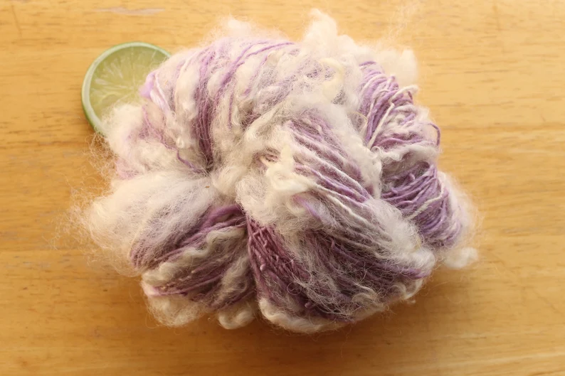 thefinelime's tweet image. I just LOVE the fluffy texture of the #wool curls in this skein of #dkweight #artyarn! 
 etsy.me/4eOgRTq via @Etsy
