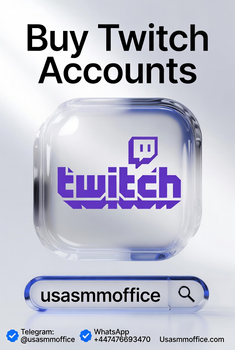 usasmmoffice's tweet photo. Buy Verified Twitch Accounts – Ready to Stream!

Website: https://t.co/KzIFUfuvmu   Email: usasmmoffice@gmail.com Telegram:
@usasmmoffice
WhatsApp: +447476693470 https://t.co/BmiDbdS8lw