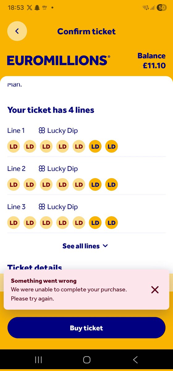wired2thebrink's tweet photo. @TNLUK You be lucky just to login in with your farce app and site https://t.co/RZtE7hx9a6