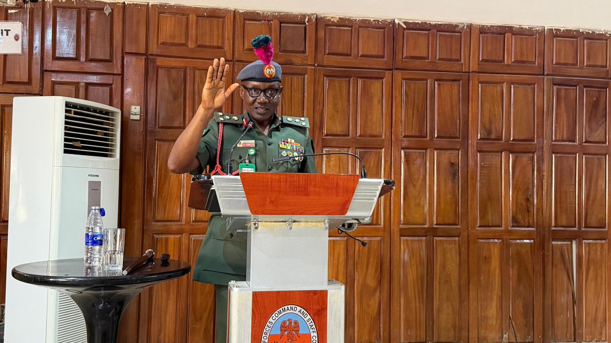 Armed Forces Command and Staff College Nigeria tweet media