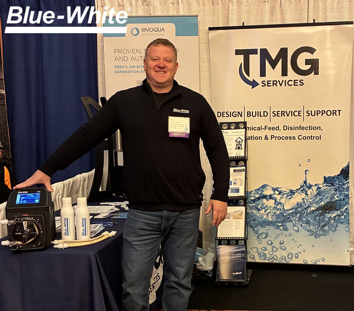 BlueWhiteInd's tweet image. Visit Blue-White®'s Nathan Kimball &amp;amp; the Team from TMG Services at Alaska Water Wastewater Management Show in Anchorage. Get Expert Assistance &amp;amp; discover Simple Solutions for Water &amp;amp; Wastewater treatment. Preview: bit.ly/4tYwTiY #AWWMA #water #wastewater #drinkingwater