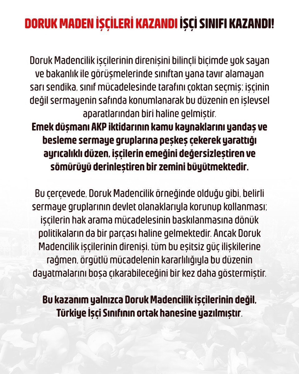 DİSK Basın-İş tweet media