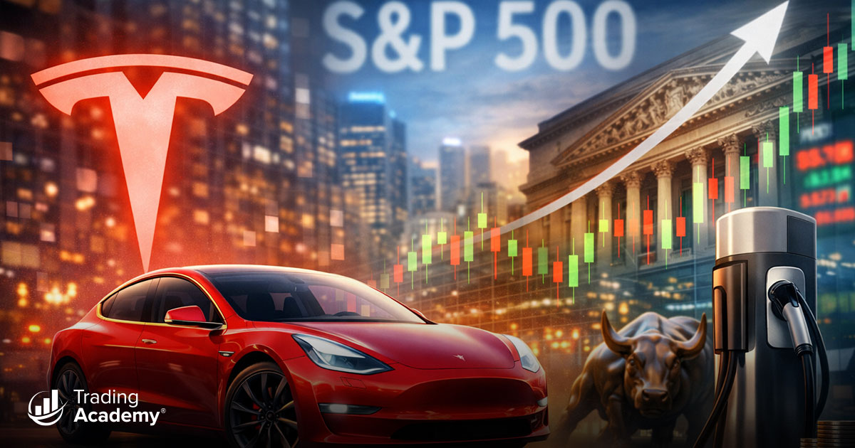 TradingAcademy's tweet photo. May 2020: Tesla emerges as an S&amp;P 500 contender ⚡
A reminder: market leaders don’t stay the same.
Learn to spot the next wave early. #Tesla #Investing https://t.co/VZpKDhquEw