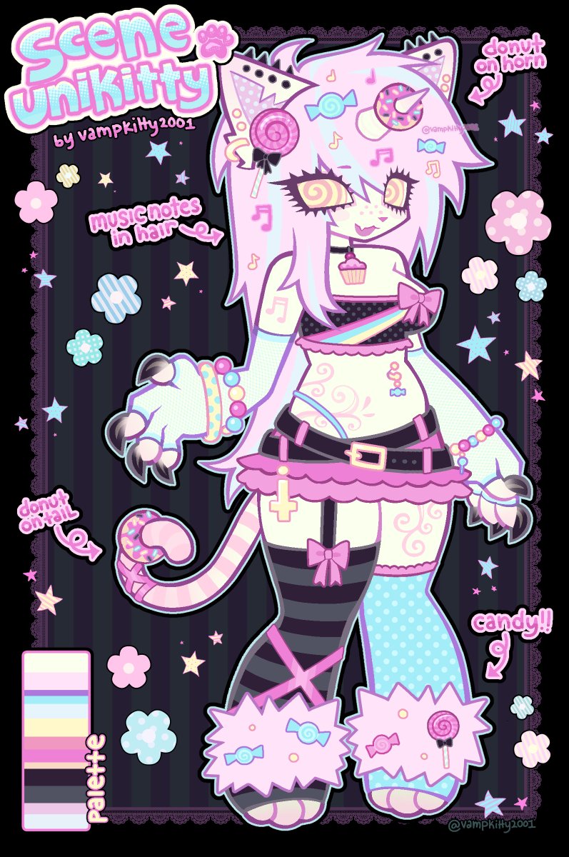 vampkitty2001's tweet photo. custom design for rockstardom 🍩 https://t.co/gVgib0707j