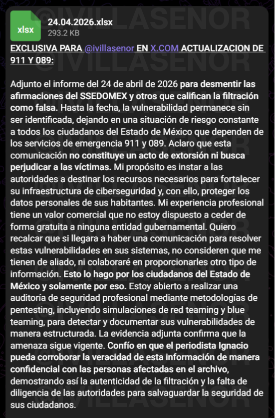 Ignacio Gómez Villaseñor tweet media