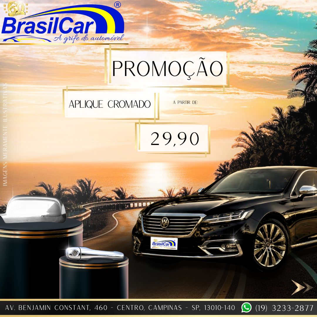 BrasilCarLoja's tweet photo. 🚗✨ Transforme seu carro hoje!
💥 PROMOÇÃO no aplique cromado: mais estilo, durabilidade e valorização! ⏳
📍 BrasilCar no centro de Campinas
💬 Comente “EU QUERO” e siga!
#Promoção #Carros #AutoStyle https://t.co/PdQp7WGEWg