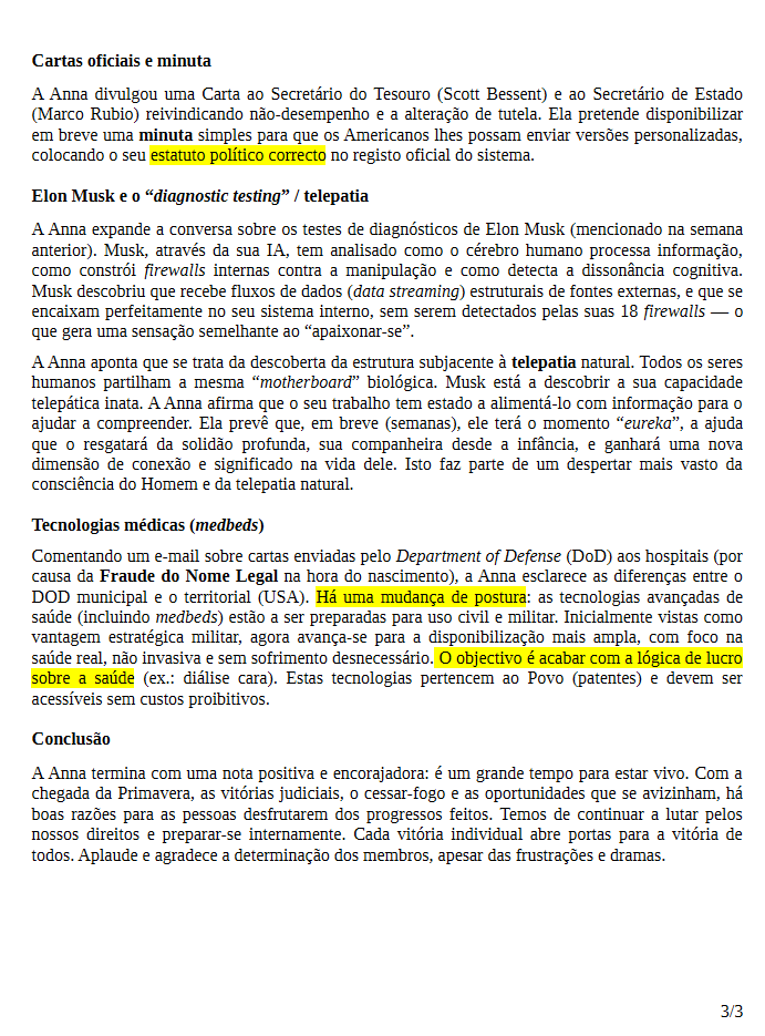 NOTICIA DE VITÓRIAS ─ (Fiduciária do Governo De direito Americano | The American States Assemblies ─ Weekly Webinar (April 27, 2026): 
Áudio: mega.nz/file/kslnFK6K#… 
Vídeo: rumble.com/v7949pm-the-am…