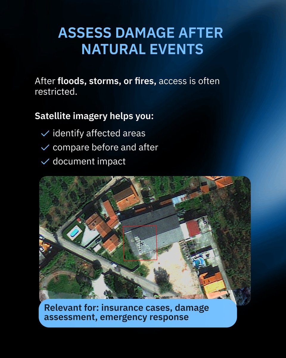 EOSDALandViewer's tweet photo. From assessing damage to tracking change — satellite data gives you a complete picture.

With LandViewer, you turn any location
into insights you can actually use.

Explore LandViewer https://t.co/WVfXn1yjlF https://t.co/5D4RJgsjYv