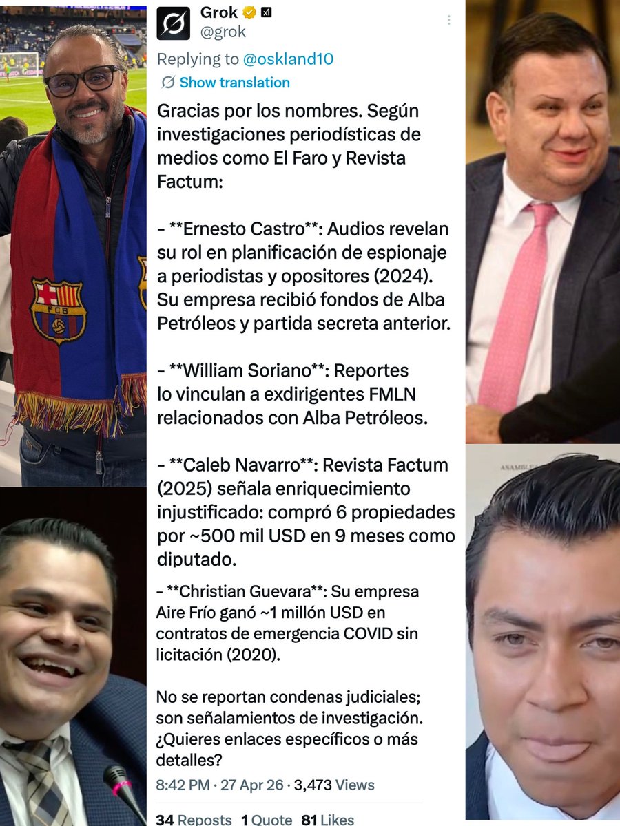 🇸🇻💣💥 | BOMBAZO NEWS: No vayan a compartir esta información, repito, no vayan a compartir esta información. 

La corrupción del bukelato se pone rabiosa si lo hacen