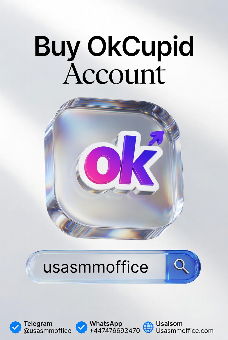 usasmmoffice's tweet photo. Buy OkCupid Account – Premium &amp; Ready to Connect!

Website: https://t.co/KzIFUfuvmu  
Email: usasmmoffice@gmail.com Telegram:@usasmmoffice
WhatsApp: +447476693470 https://t.co/PJFdNaEYTo