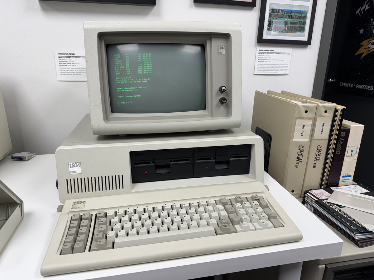 sdf_pubnix's tweet image. A very cool update from @shanselman regarding 86-DOS which was written just across the street from us! icm.museum #software #retrocomputing #vintagecomputing
