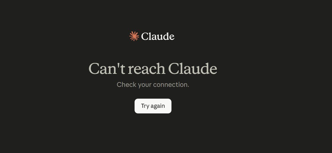 Phoenix_3301's tweet image. AI so smart it can write code… but today it can’t reach itself 😅

‘Can’t reach Claude’ — the most human moment of AI.

Even machines need a break sometimes. #AI #TechLife #ClaudeDown #claude