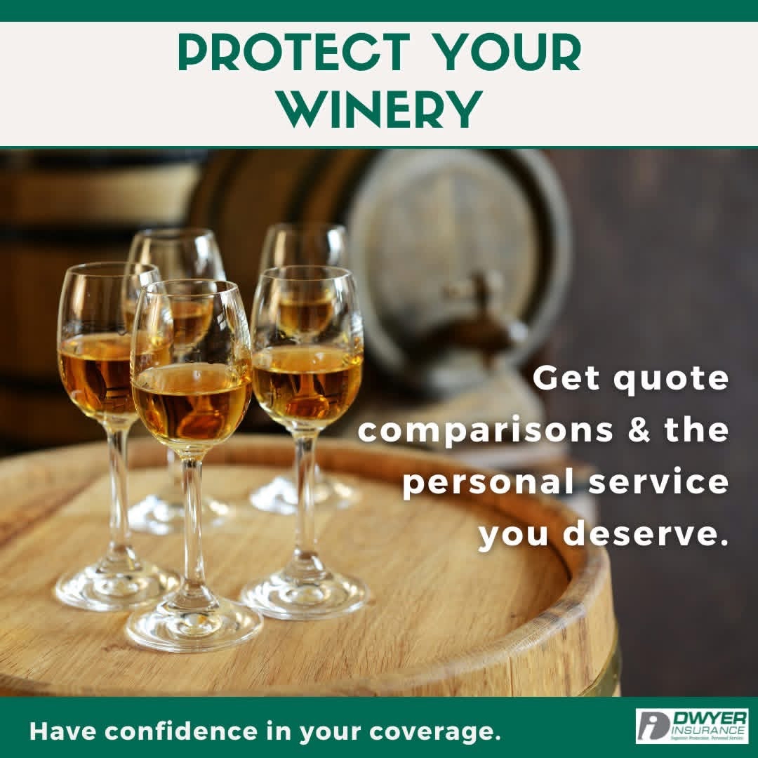 dwyerinsurance's tweet image. As a #winery, you face some pretty unique liabilities. Go with an insurance company that has the right coverage for your business and shows up when you need them most. #cincinnati #wine