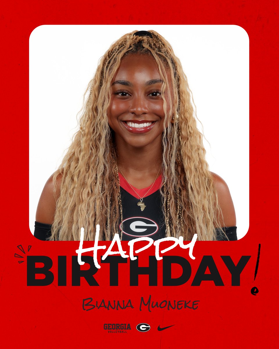 UGAVolleyball's tweet image. 🥳 Today’s MVP? Bianna! Happy birthday, B! 

#GROW | #GoDawgs