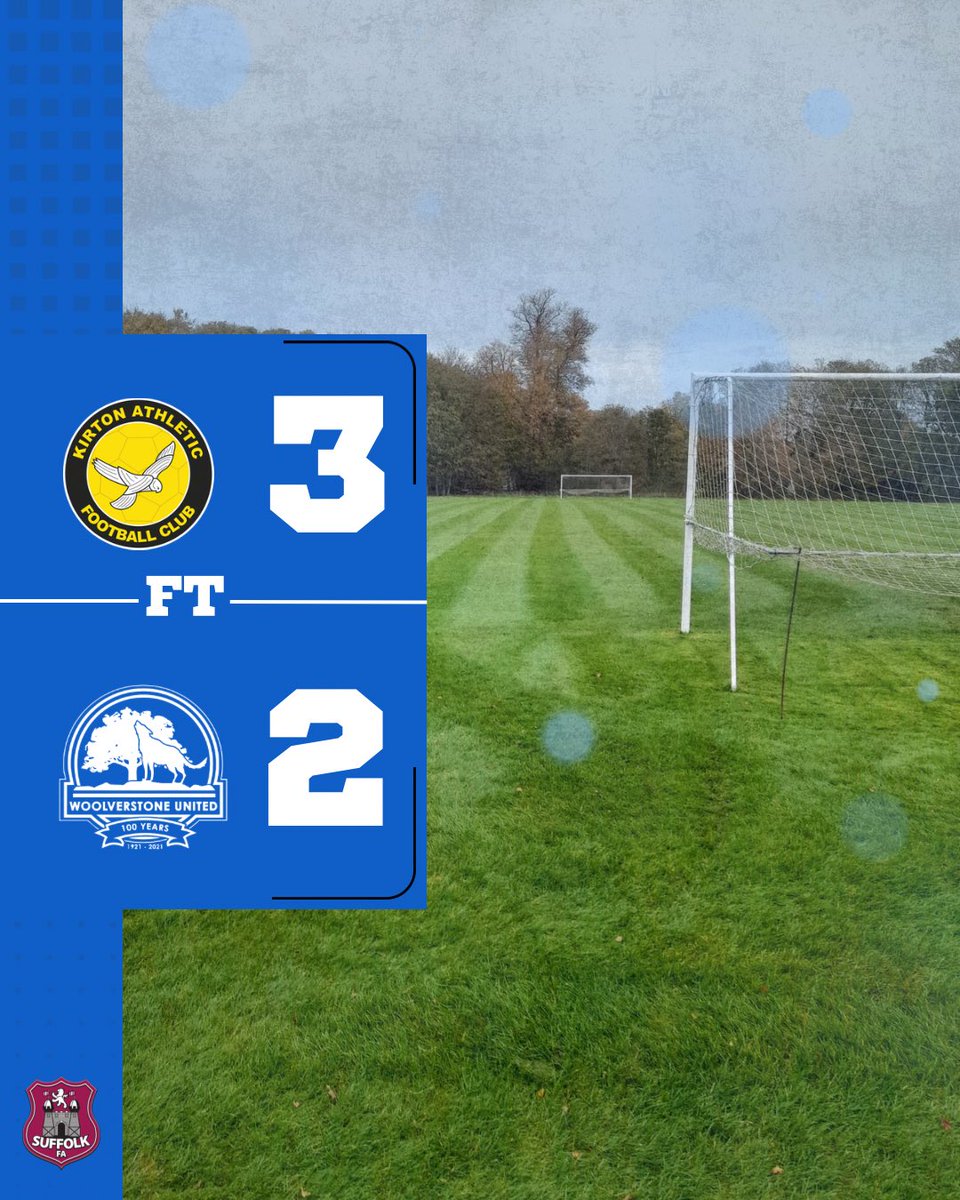 WoolverstoneFC's tweet photo. FT | Last Wednesday saw Kirton take all 3 points.

Our goals came from Issac Keinzley and Kieran Mandley⚽️

This Saturday we take on Claydon in our final match on the season. 

#UptheWoolvy 🐺 https://t.co/T3luTMZLh4