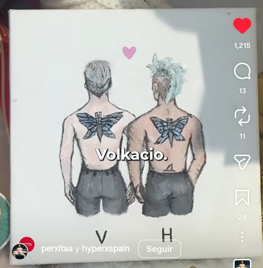 Ekali201's tweet photo. Perxas y Momon hacen Volkacio mention en Instagram, si esto no es una señal entonces no se que lo es.

La fe esta por los cielos en este momento ❤️🦋 https://t.co/kgkj7g5FxA