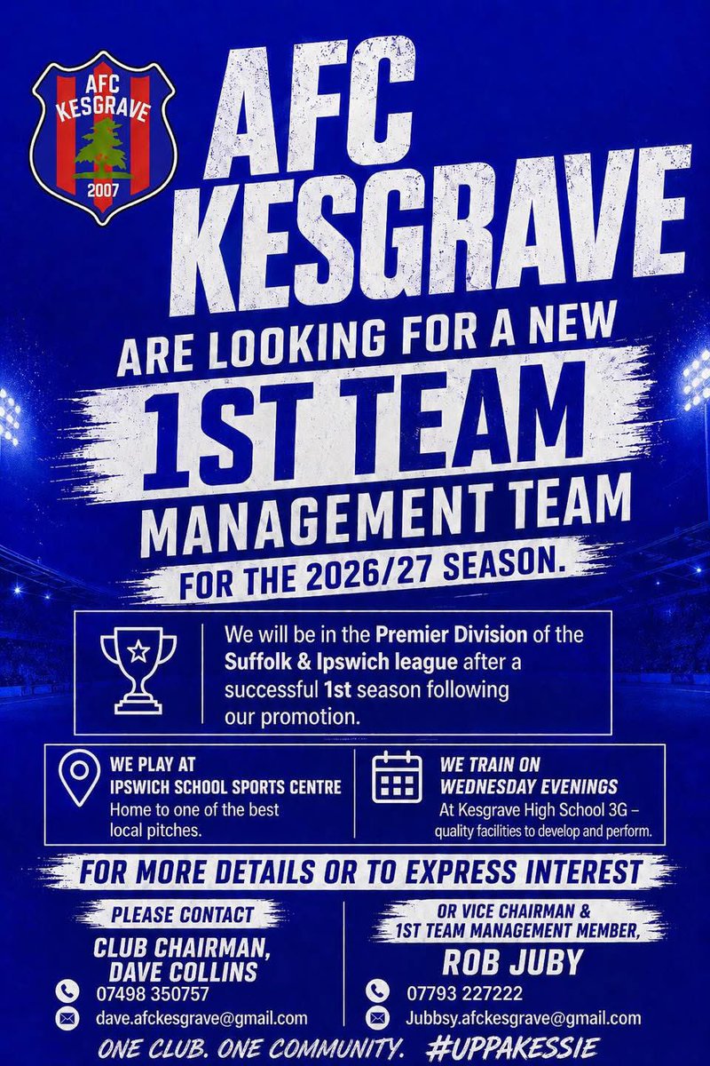 AFC Kesgrave tweet media