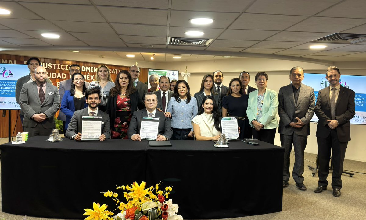 TJA_CDMX's tweet image. El día de hoy se presentó la fuente digital para traducir textos a braille ♿📄, en colaboración con @InfoCdMex y Víctor Tubilla 💡.

Seguimos impulsando la accesibilidad en la justicia. ⚖️

#Inclusión #Accesibilidad #TJACDMX