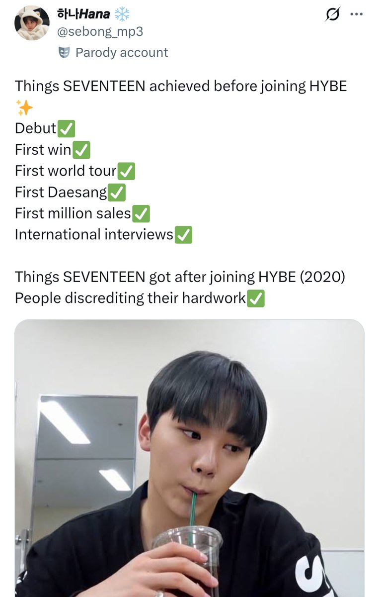 하나𝙃𝙖𝙣𝙖 SVT OT13 contract renewal tweet media