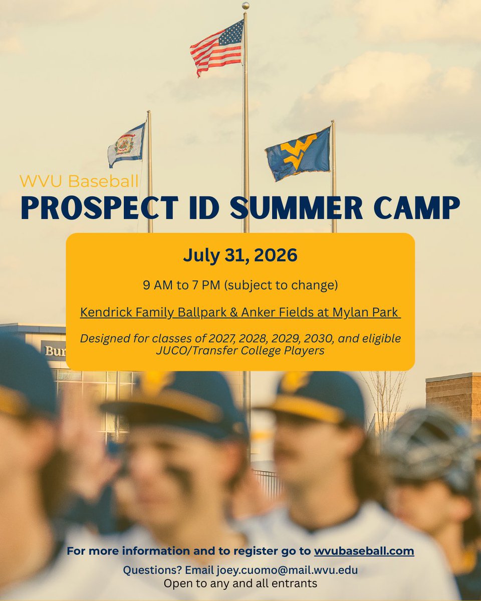 WVU Baseball Recruiting & Camps tweet media