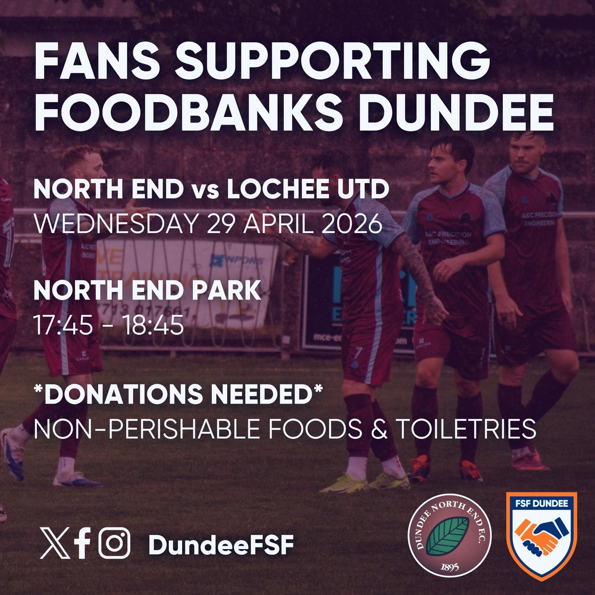 Fans Supporting Foodbanks Dundee tweet media