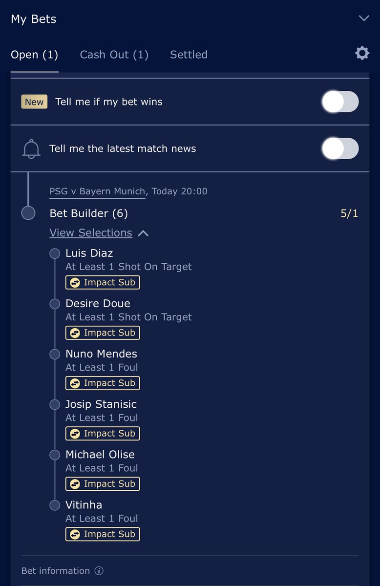 KFootyTips's tweet photo. Psg V Bayern
Value bet builder!
Lets cash this
Like if ur on! 
https://t.co/l0C2JfTGJo https://t.co/cVrNqhdGNJ