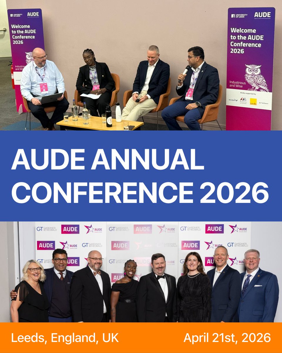 APPA_facilities's tweet photo. APPA connected with estates leaders from the UK, Southern Africa, and Australasia at AUDE 2026. "The concrete cracks the same no matter where you are in the world." Some challenges are universal.

Read the full blog post: https://t.co/hF28rtP6AN https://t.co/wLYokgMxeH