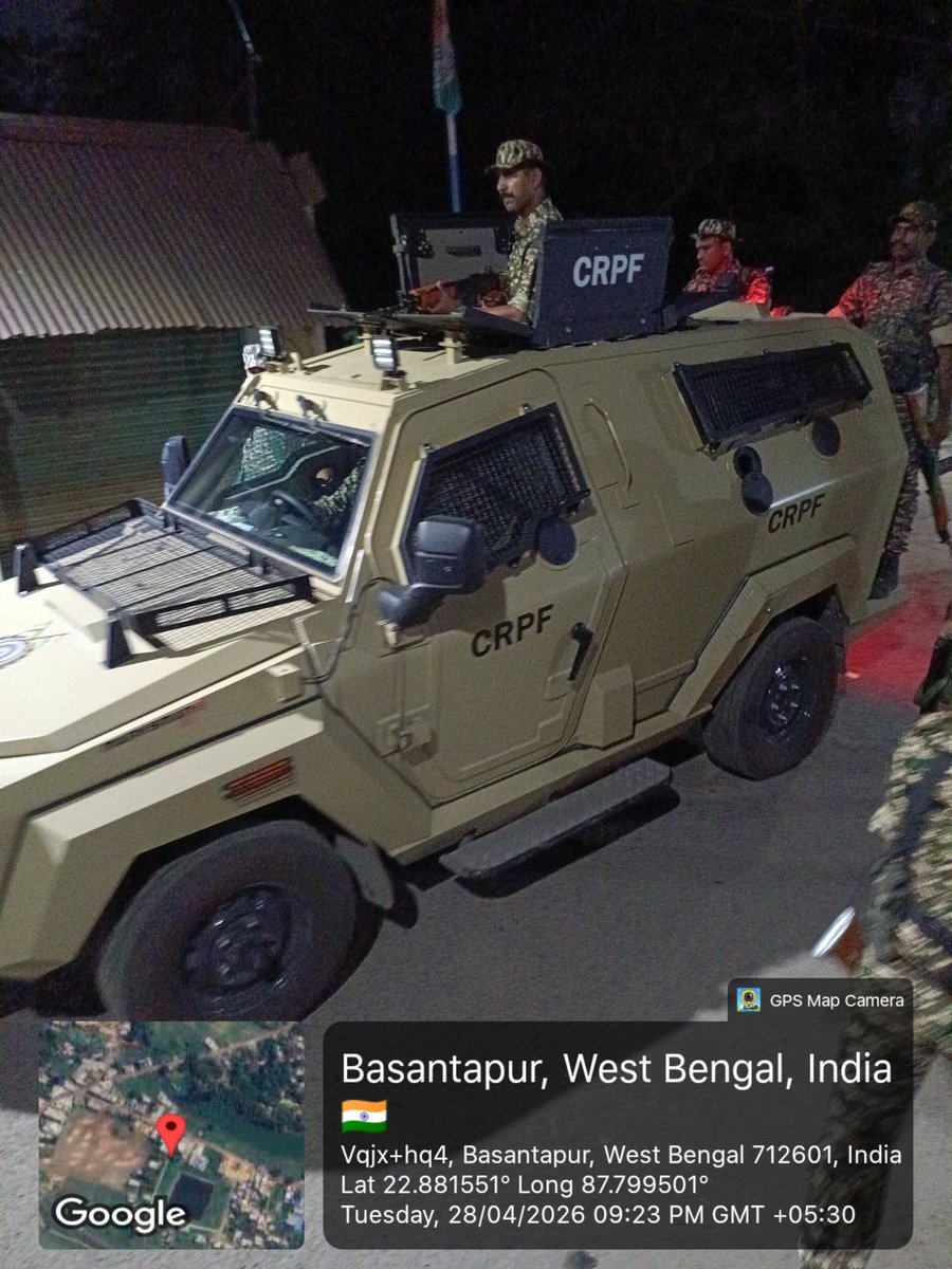 West Bengal Sector CRPF, Kolkata tweet media