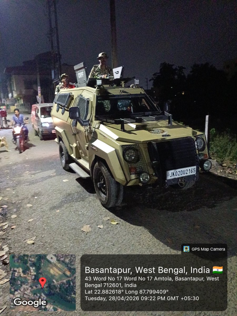West Bengal Sector CRPF, Kolkata tweet media