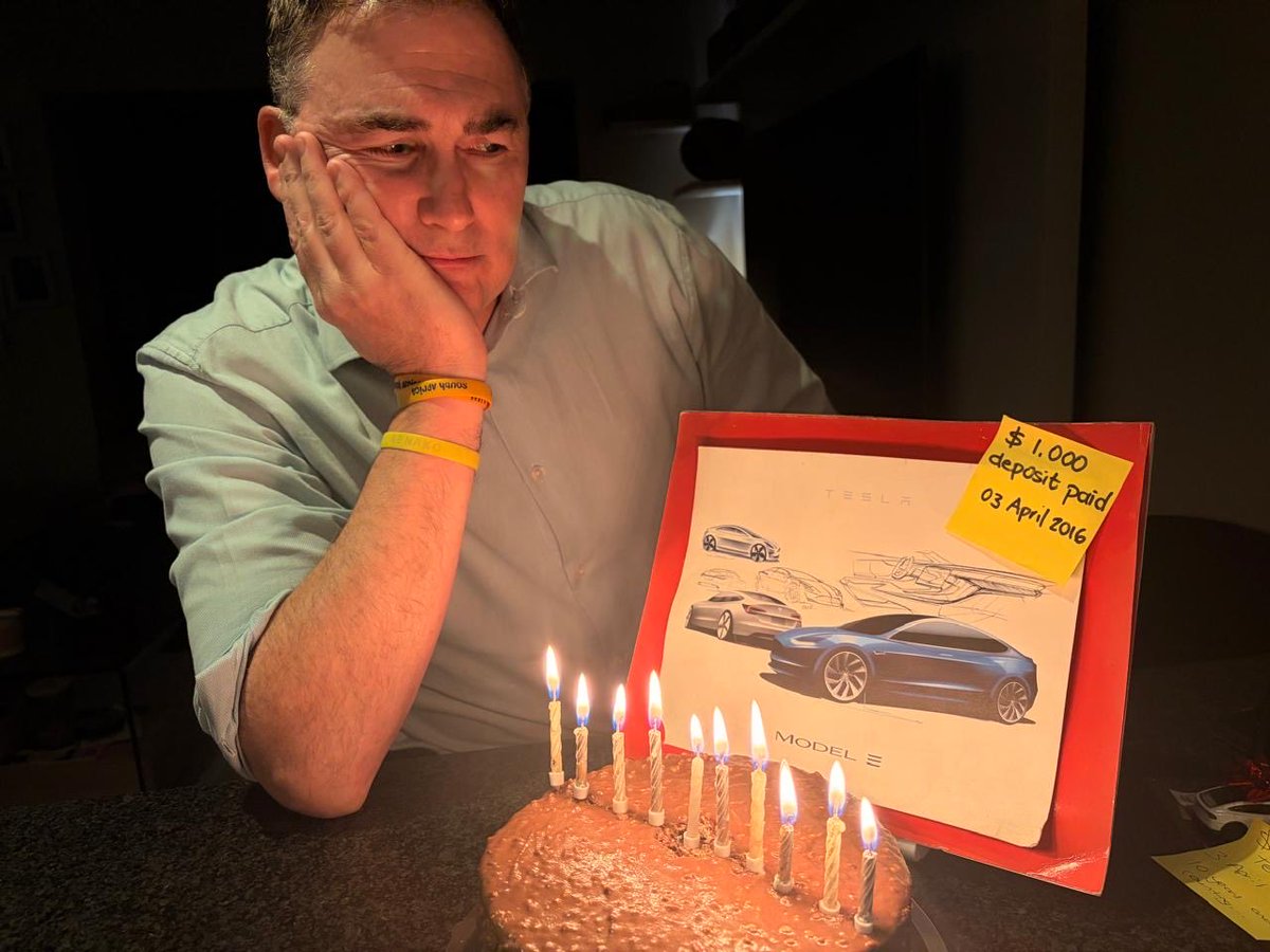 vaunn75's tweet image. Tesla gladly accepted my $1,000 deposit in 2016…got a decade long subscription to disappointment… FSD update required to navigate to South Africa?  #tesla #whereismytesla