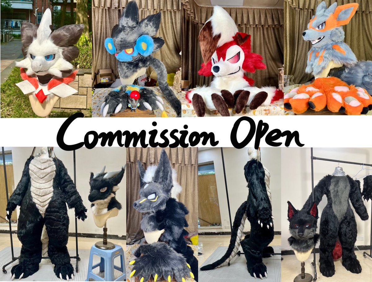 mulangzai1122's tweet photo. ✨2026-2027 Commission open ✨
You can check out more of my work on my profile
I offer a free valuation service. If you like my work too, please DM me 😊
🥰Thank you to everyone who likes me🥰
#Fursuitmaker #fursuit #furry #Pokemon https://t.co/wIIYG04EmY