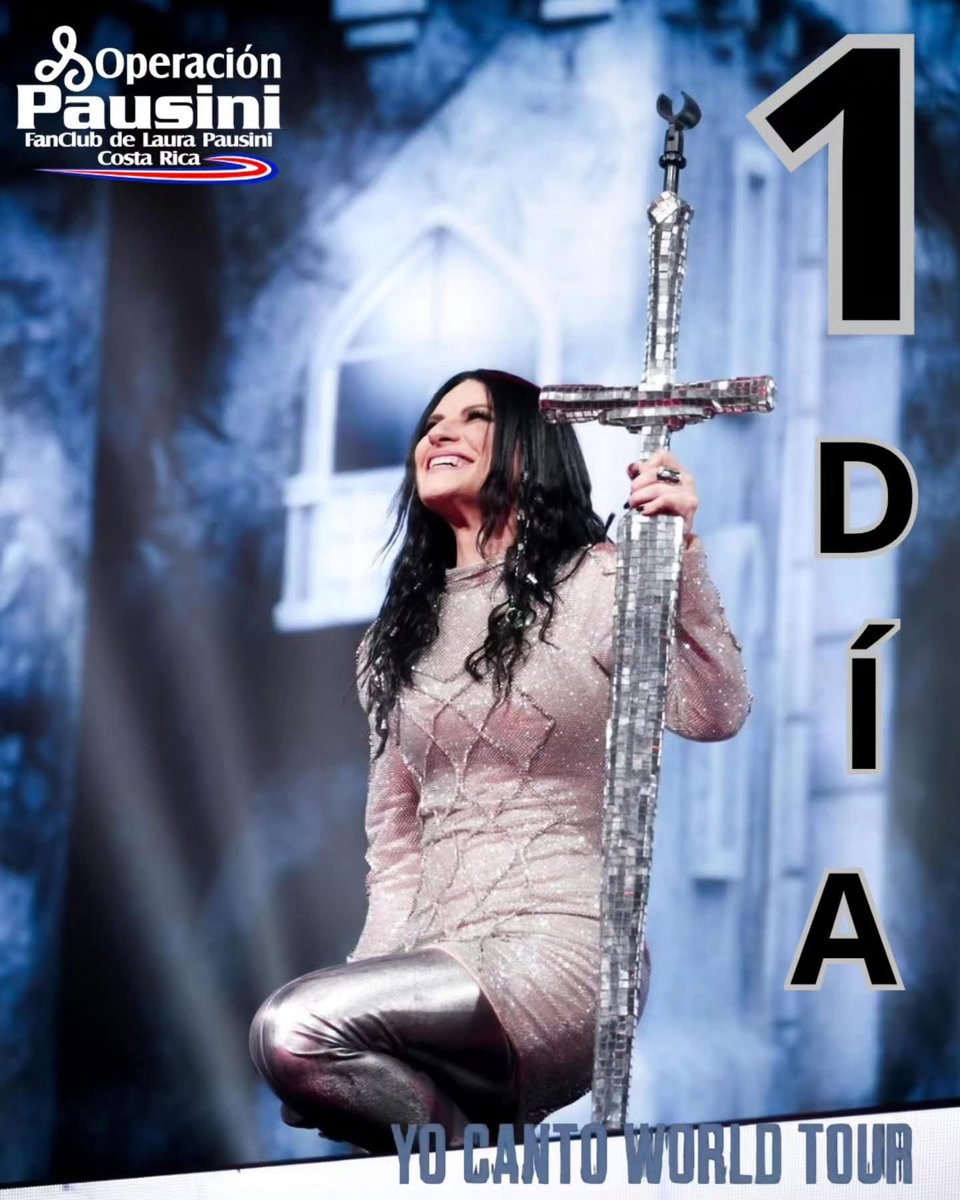 Laura Pausini en Costa Rica 🇨🇷

Estamos a 1 día de vivir una noche inolvidable. 

📍Estadio Nacional
🗓 29 de Abril
⌚️ 7 pm

Entradas  a la venta por eticket.cr

Tasa 0 disponible en todas las localidades.

#LauraPausini #YoCantoWorldTour  #operaciónpausinicr🇨🇷