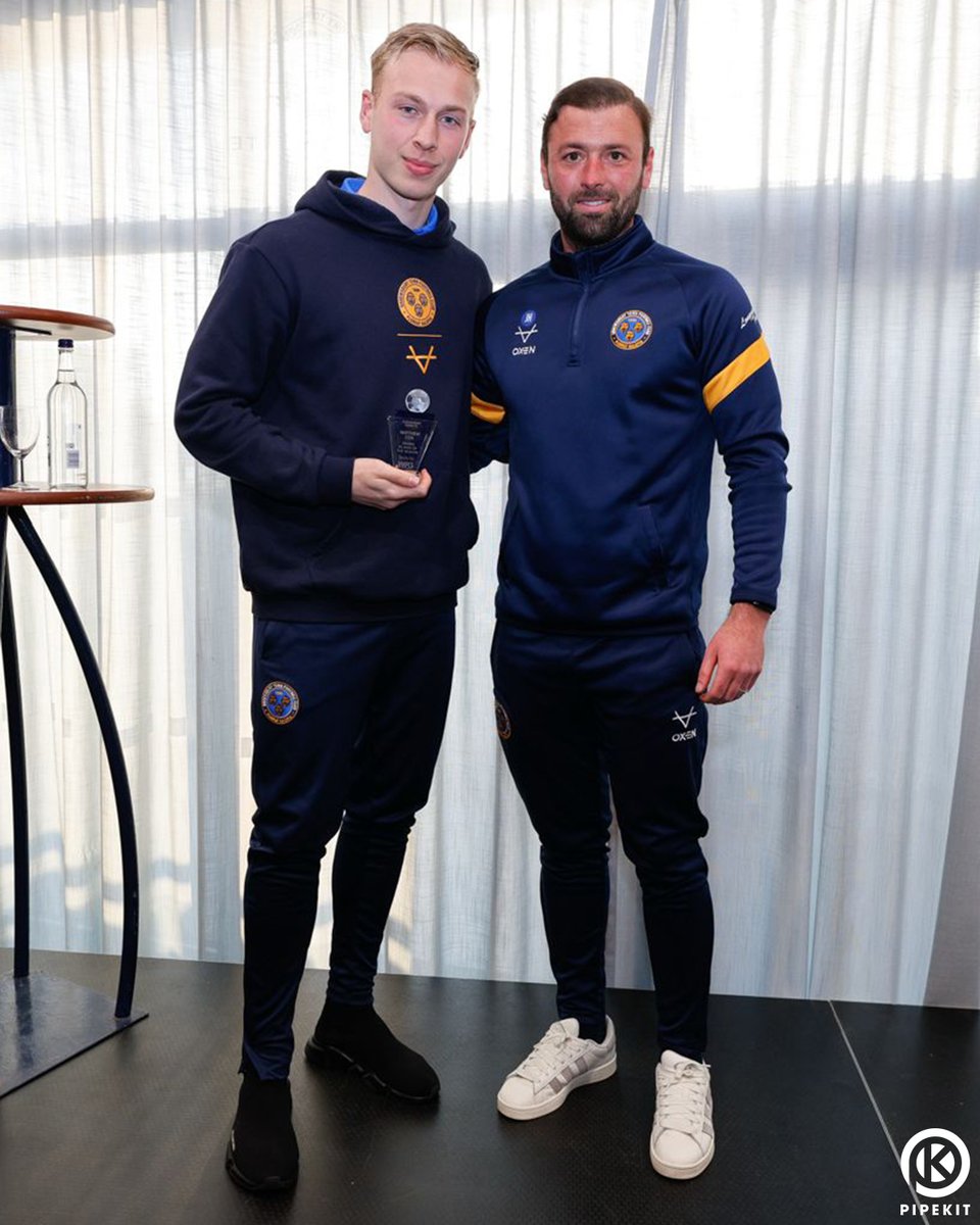 shrewsburytown's tweet photo. Your Young Player of the Season is Matt Cox 🏆👏 https://t.co/QAIRbgvn2y