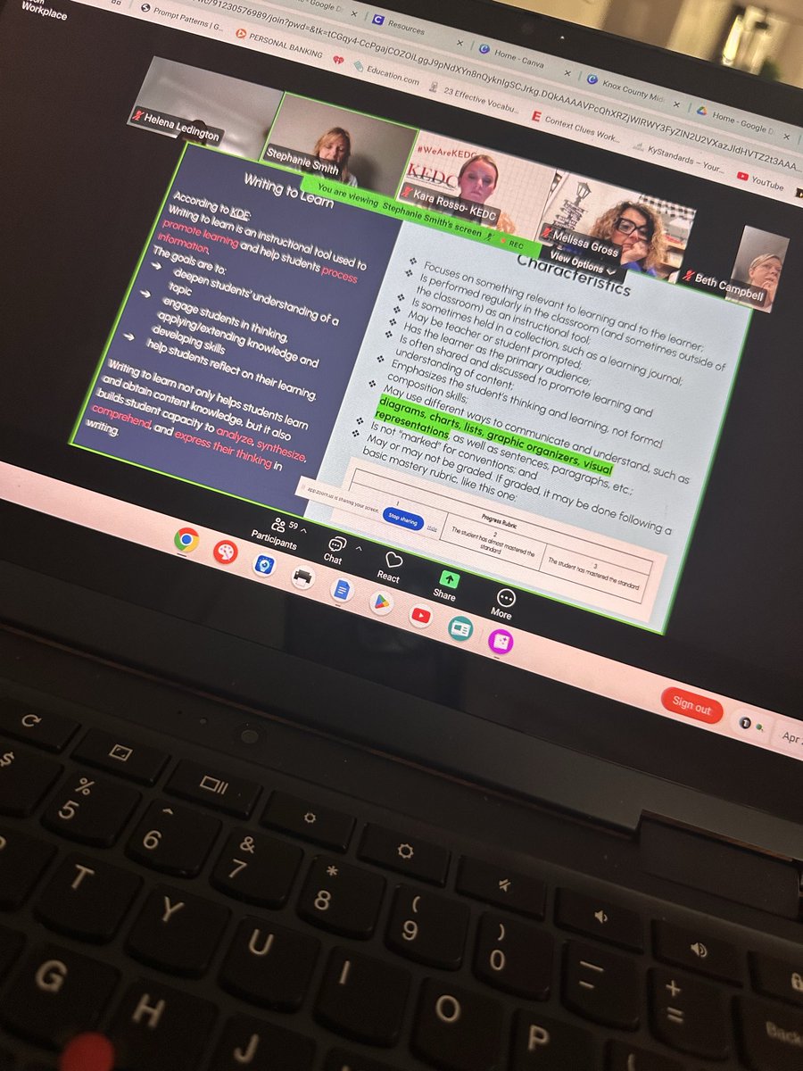 ahledington's tweet photo. Inspired by Stephanie Smith from the Kentucky Writing Project. 

This session offered practical strategies to deepen student thinking and connect history to real world understanding. Excited to bring these ideas into my classroom. @passport2learn @KEDC1 @KEDCGrants https://t.co/eY1wJAk6qE