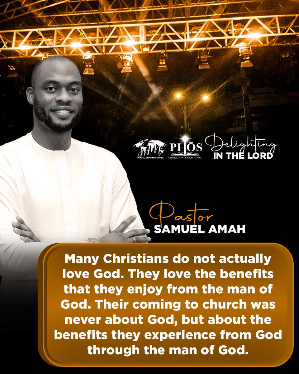 thephoschurch's tweet image. THE STAGES OF LOVING GOD: DELIGHTING IN GOD
#SA_MINISTRIES #SAM
