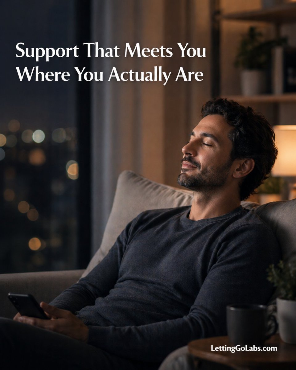 You open something to help… then close it.
Not because you don’t care.
Because your mind is already overloaded.
Most apps give you options.
You need relief.
The Letting Go App is built for that moment.
Version 1 gets you moving.
Version 2 understands you LettingGoLabs.com