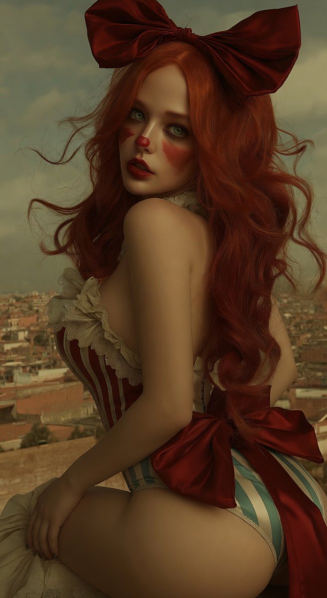 abuzaki1978's tweet image. Which clown girl hits harder? 🔥
1 or 2? 👀
Drop your pick below 👇
#AIArt #DigitalArt