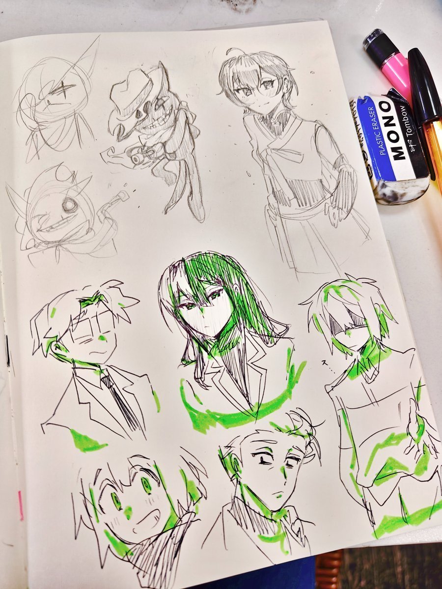 socialllinks's tweet photo. old doodles from my sketchbook https://t.co/LbuBrYqqCP