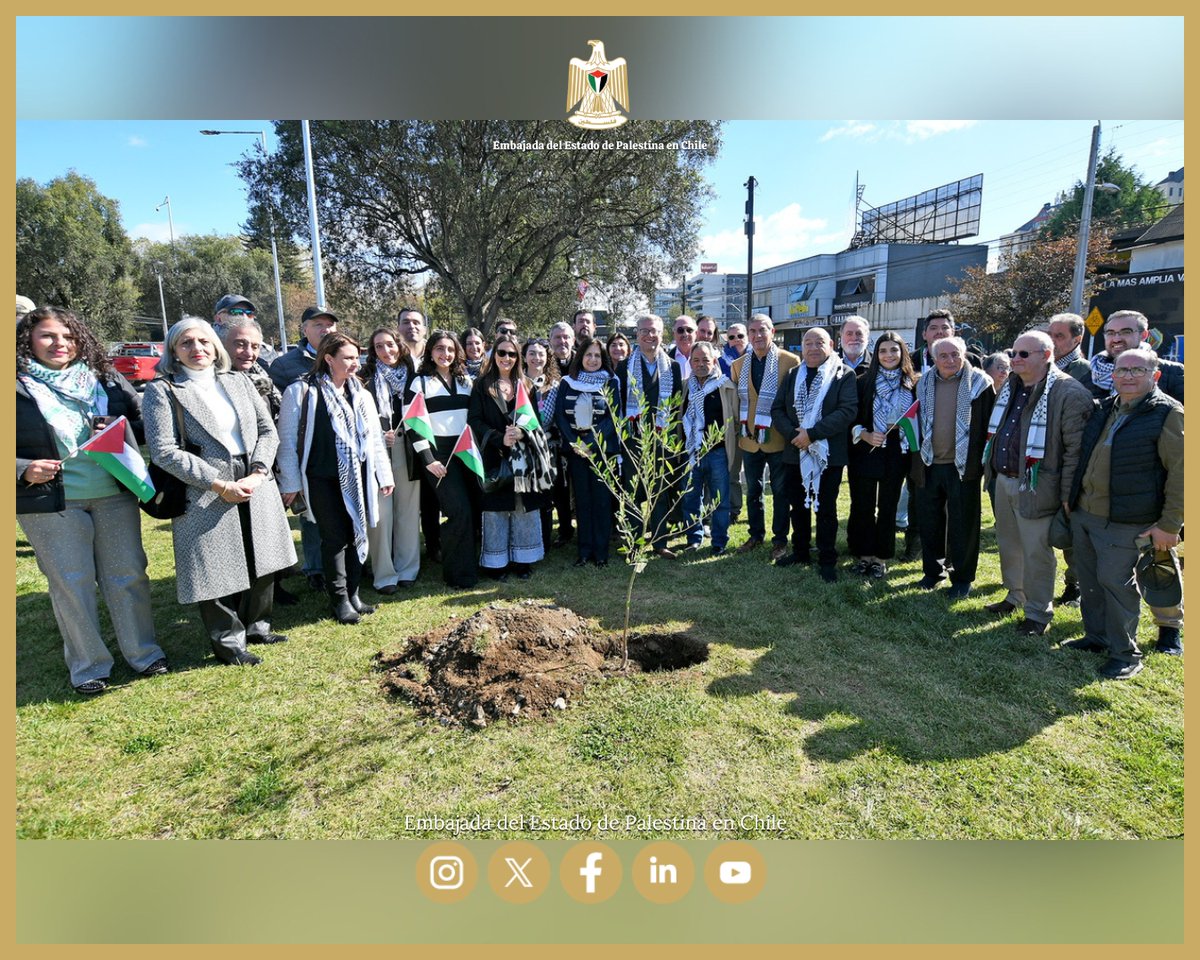 Embajada del Estado de Palestina en Chile tweet media