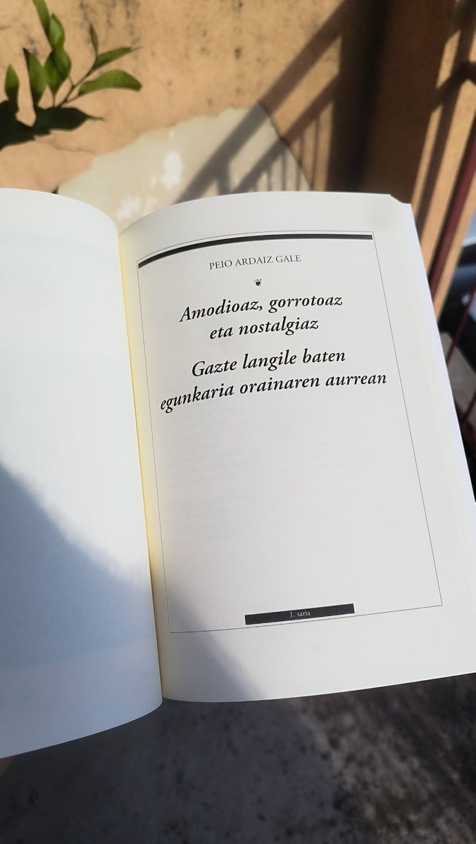PeioAr's tweet photo. Ez ditut inoiz hemen partekatzen idazten ditudan gauzak, lotsatzen bainau :)
Baina honek ilusio nahikotxo egiten dit https://t.co/CcGZ4Wdbog