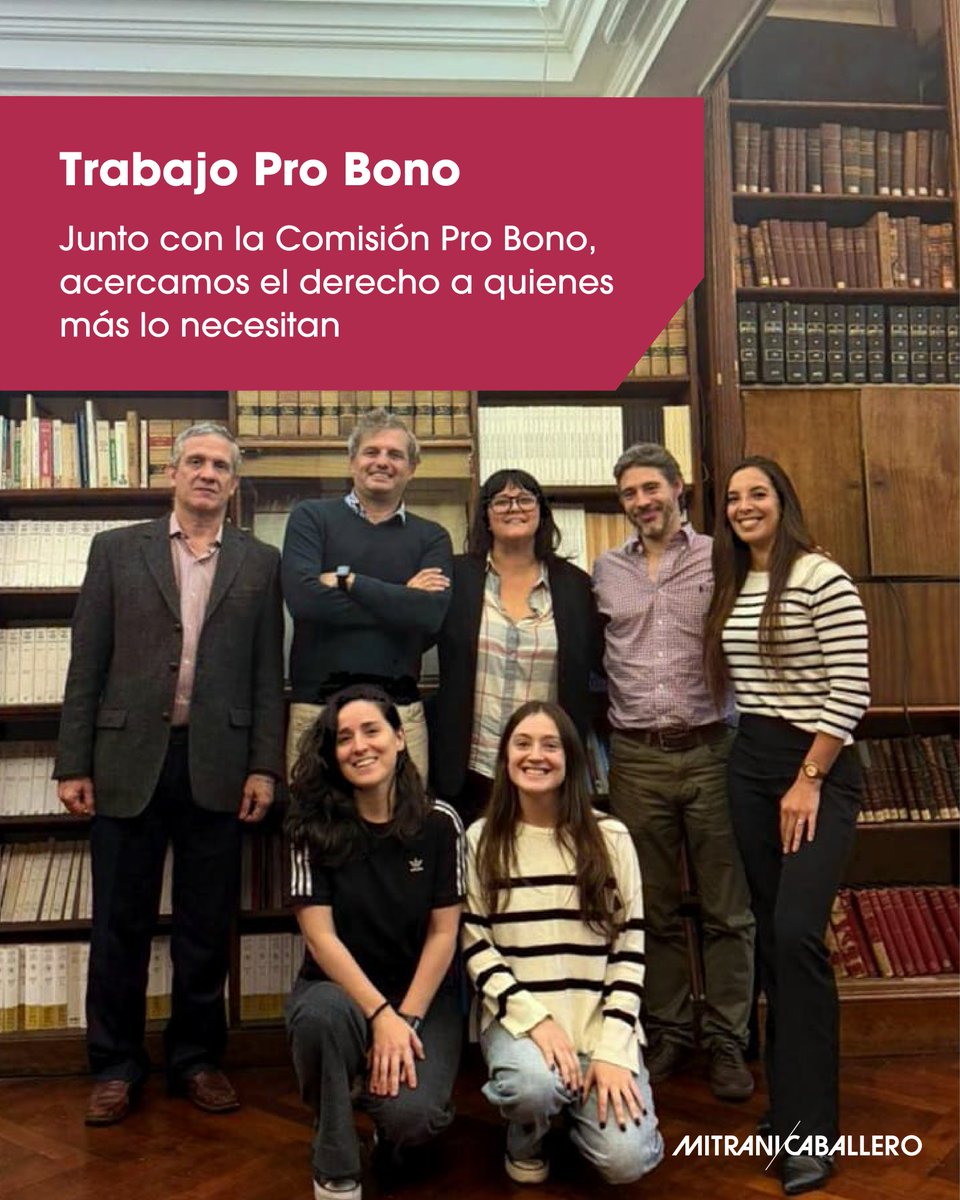 EstudioMitrani's tweet photo. Renovamos nuestro compromiso con fortalecer el acceso a la justicia a través de nuestra participación en distintas iniciativas impulsadas por la @ComisionProBono del Colegio de Abogados de la Ciudad de Buenos Aires. 👇 https://t.co/iPQc41YMiv