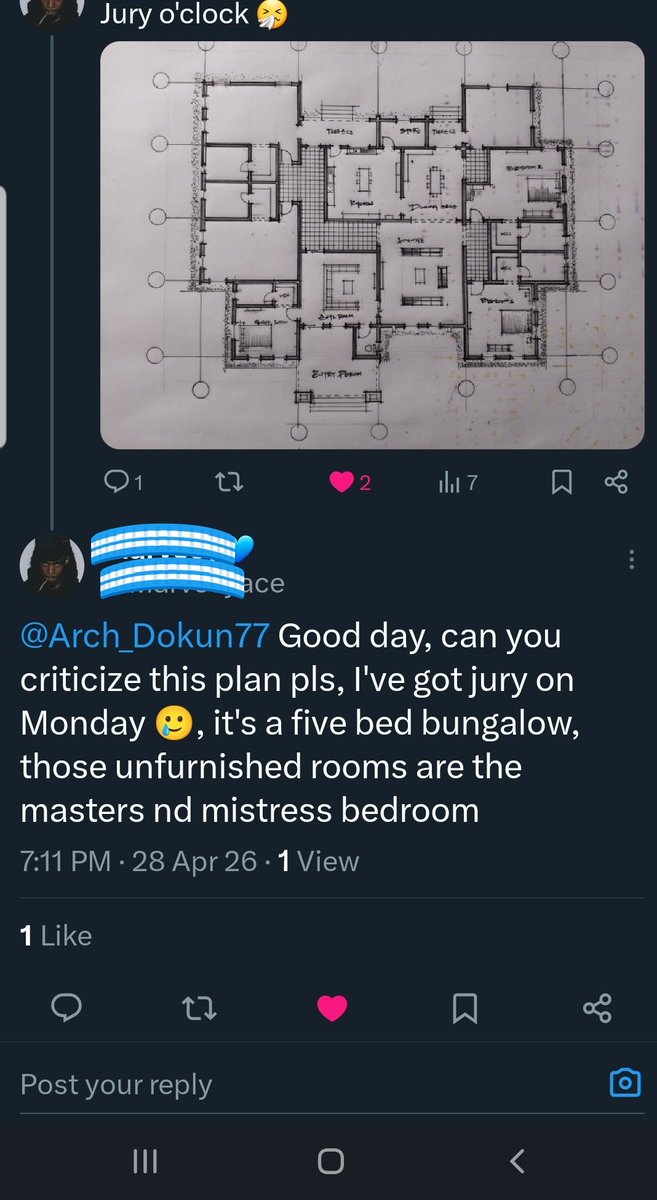 Arch_Dokun77's tweet image. Let's  check this 👀
No ash words ,please 😔#Architecture