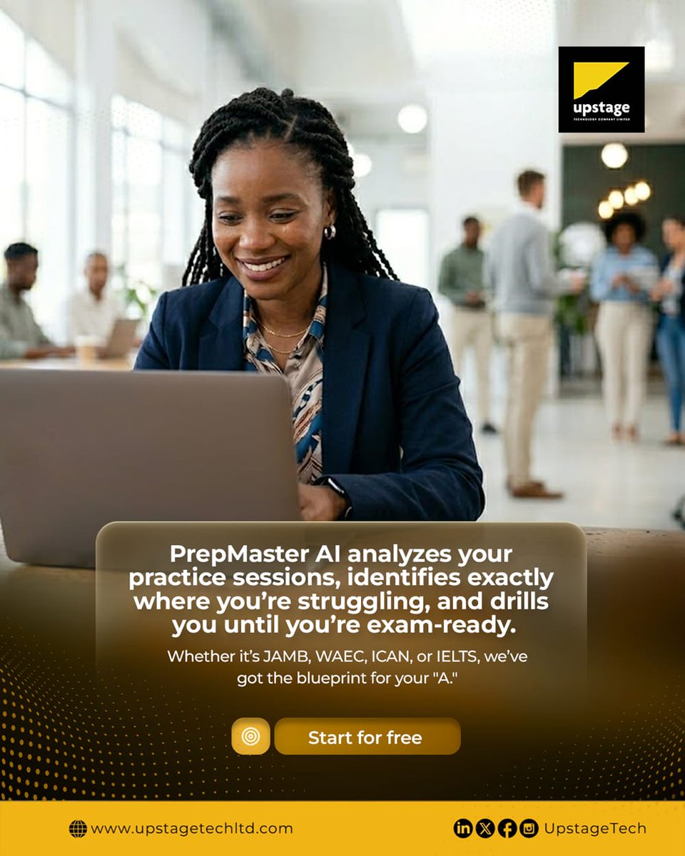 UpstageTe's tweet image. Stop studying harder. Study smarter.

Blind prep leads to guesswork. Real progress comes from clarity knowing what you’ve mastered and what needs work.

It’s time to stop studying blind. 

#EdTech #SmartLearning #StudentSuccess