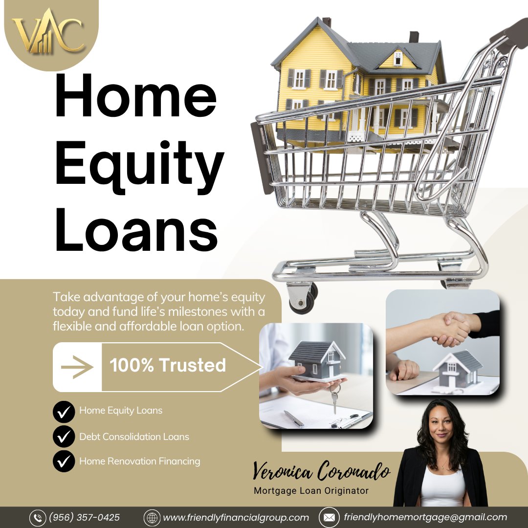 VeronicaAnnCo's tweet photo. 💡 Put your home’s value to work for you!
With a Home Equity Loan, you can access funds for renovations, debt consolidation, or major expenses — all while keeping payments manageable.

🏠 Your home has equity. Now it’s time to use it wisely! https://t.co/pbLZiPPYUF