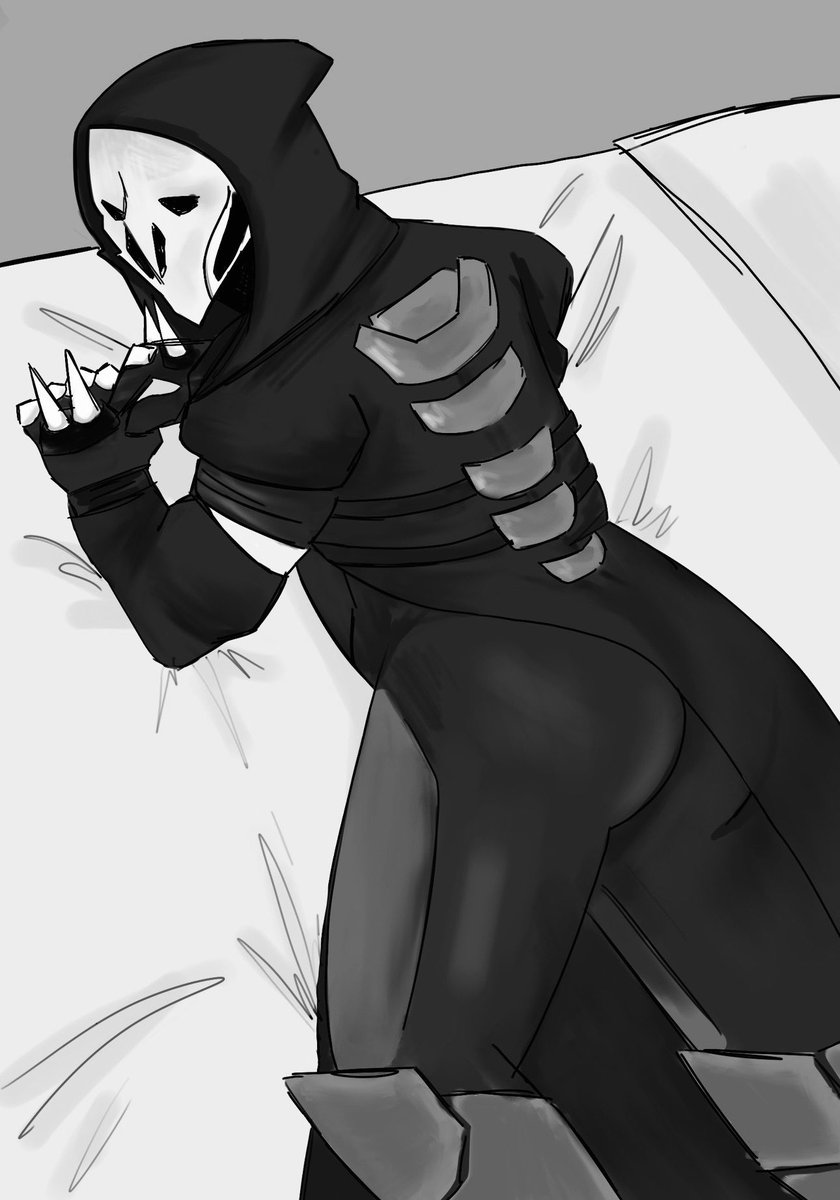 lynnisstrange's tweet photo. a little birthday reaper for my bff @Mantismgs #happybirthday #reaperOW #OW2 https://t.co/gEaNoIn6C3