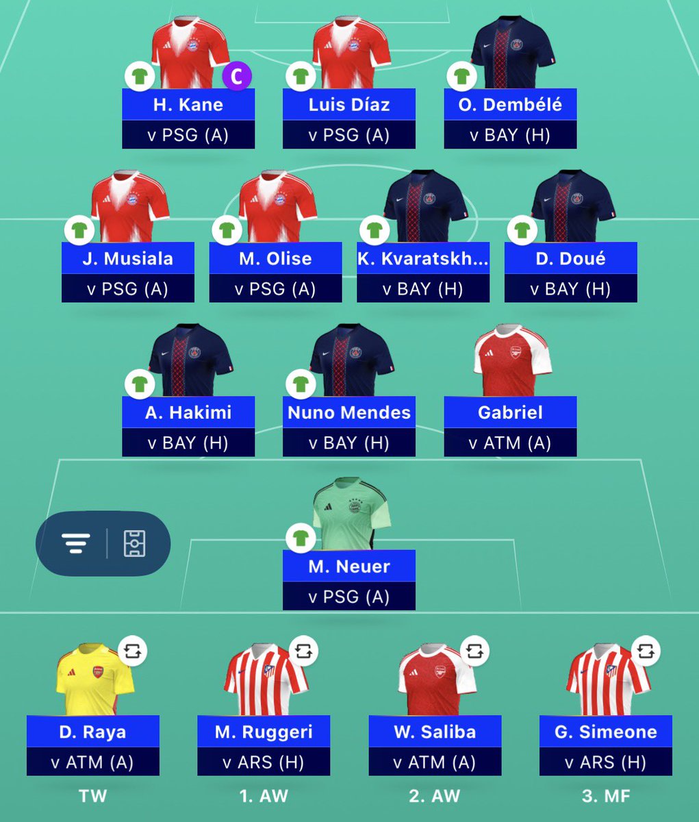 Fantasy Beercules ⚽️ UCL Fantasy & FPL tweet media