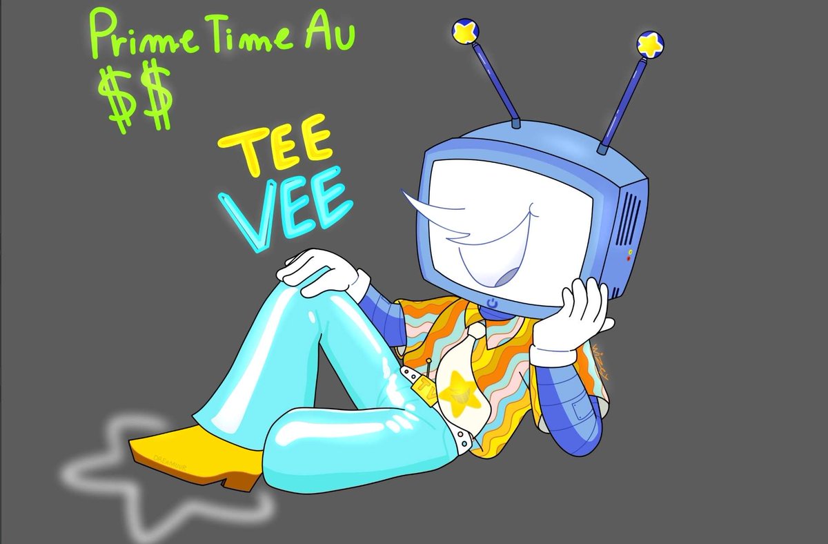 Wizzy2314's tweet photo. ITS TEE.VEE TIME!!
Prime time au wip
#spamtenna #mranttenna #spamtennaAu
#PrimetimeAu
#Teevee https://t.co/dTo5MtgeZQ